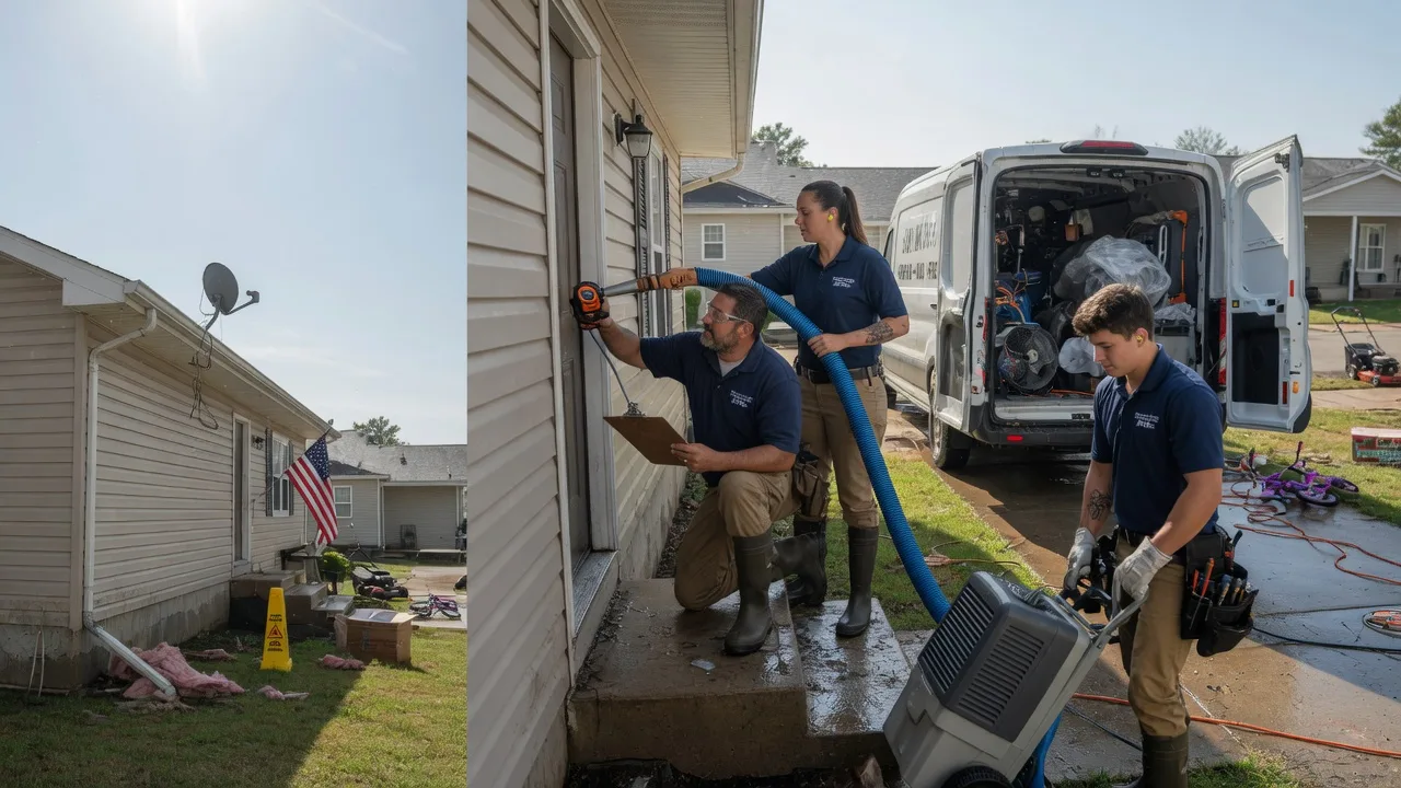 Ceiling Water Damage Restoration in Portage, IN near me